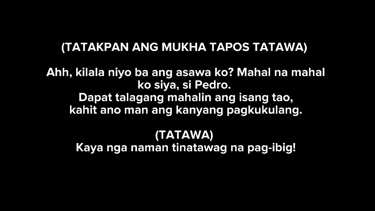 Monologo ni Sisa (SCRIPT ONLY)
