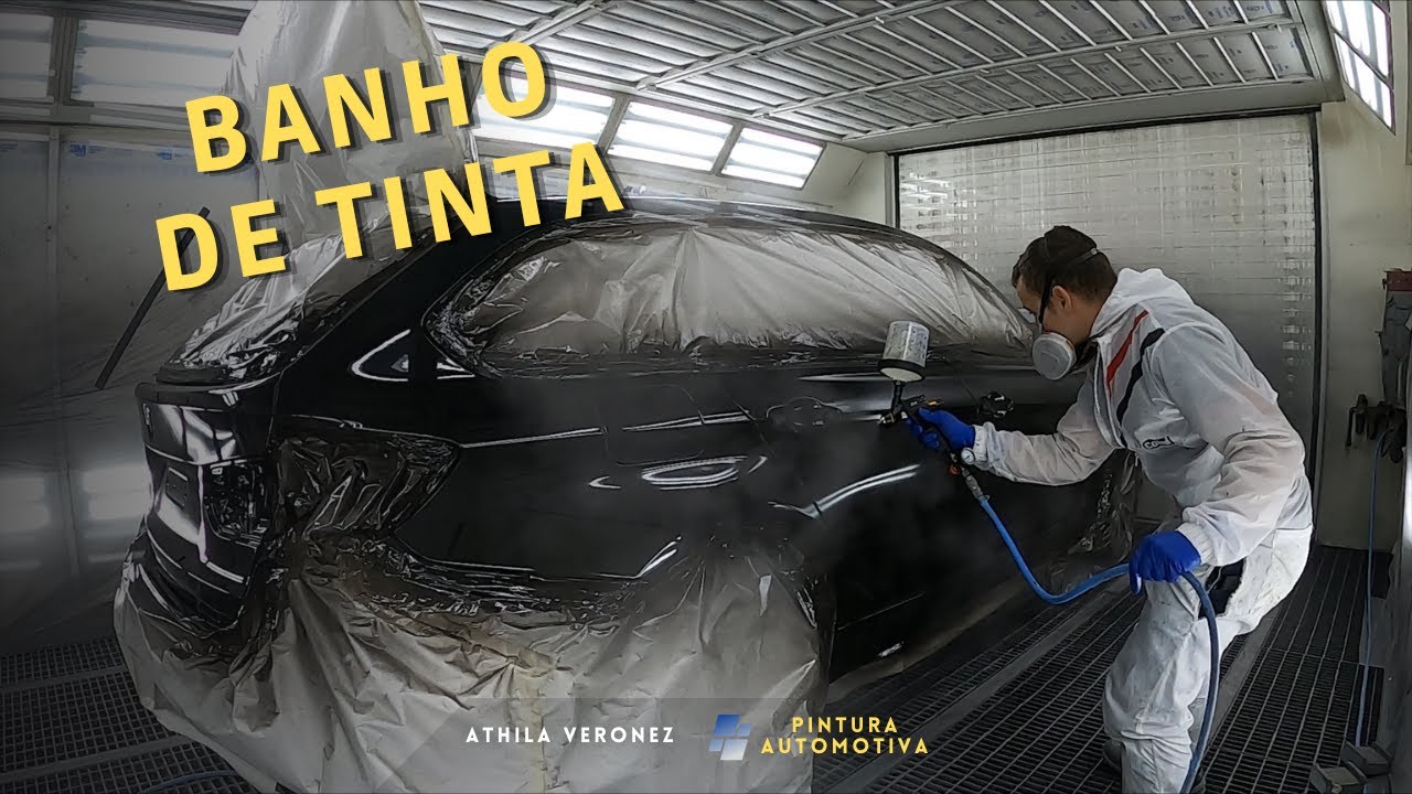 COMO PINTAR CARRO GERAL - TINTA BASE D'AGUA