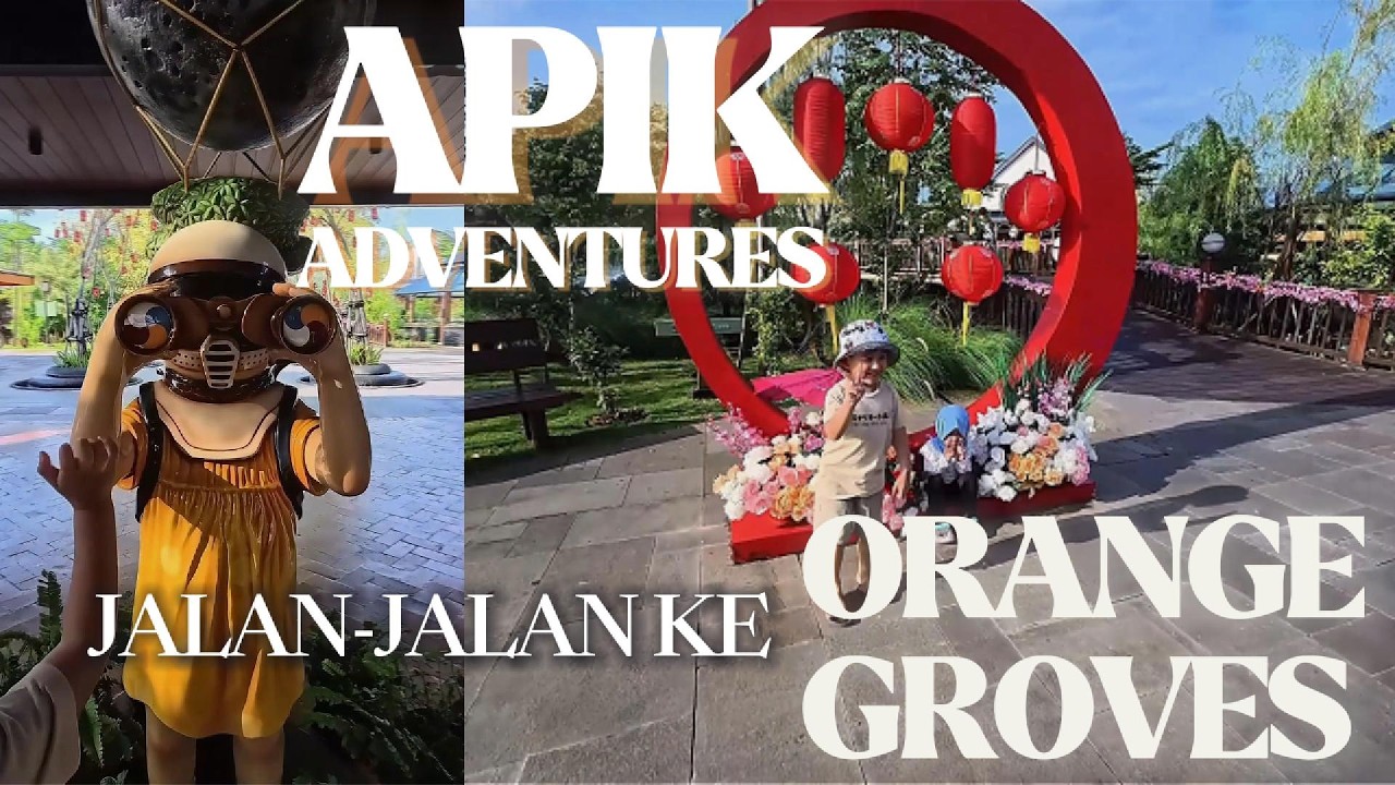 JALAN-JALAN KE ORANGE GROVES PIK! SERU BANGET ! #orangegroves #pantaiindahkapuk2 #playground