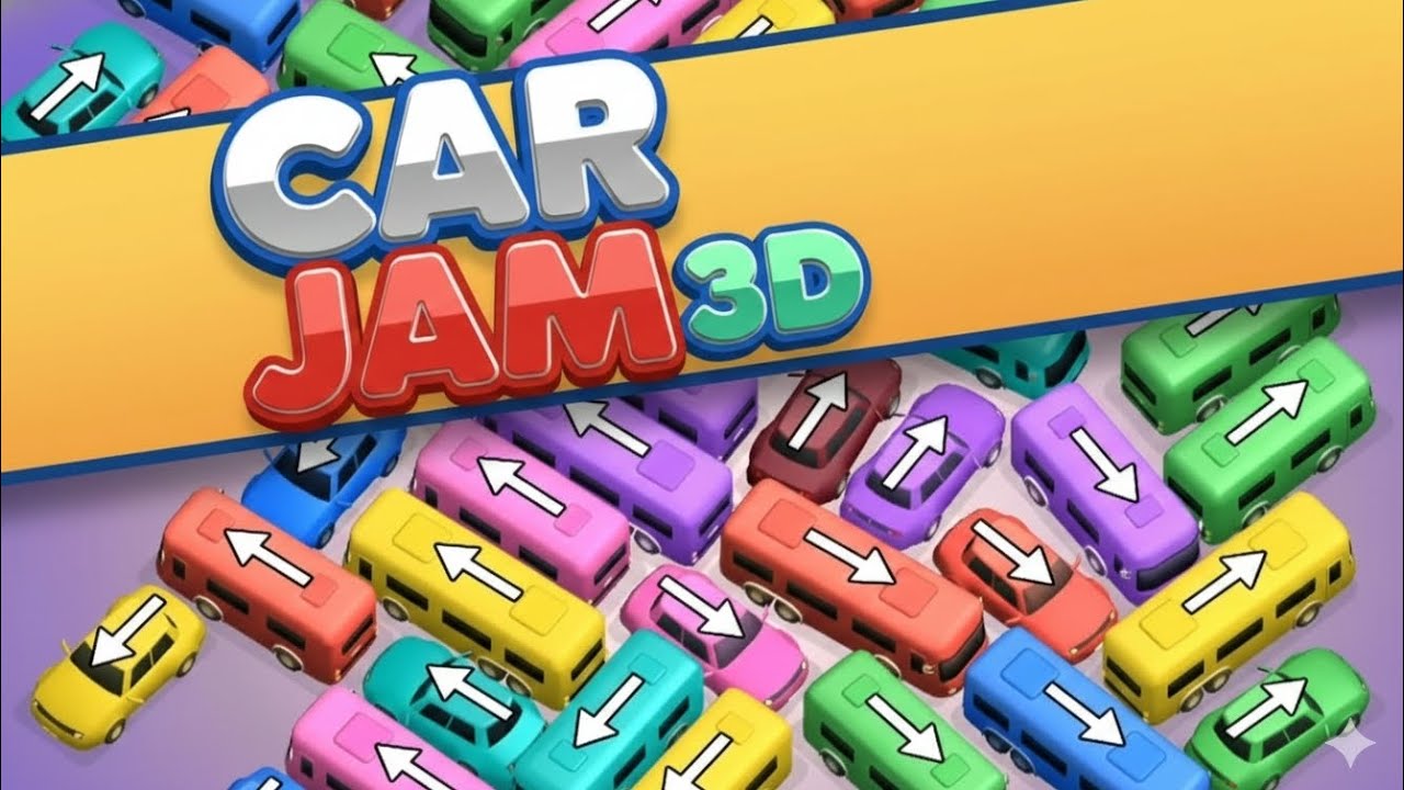 Car Jam Puzzle 😵‍💫 | Can You Clear This Traffic? #carjam #cleaning 