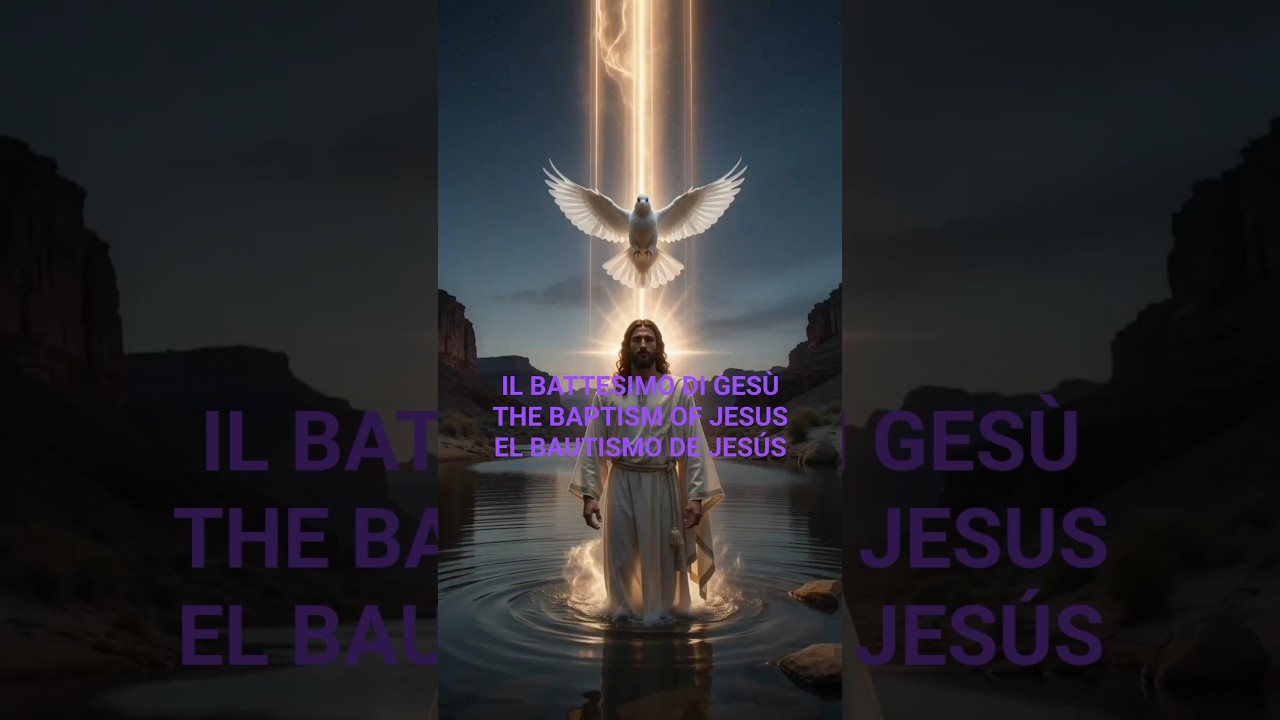 👉 Il Battesimo di Gesù | Una Storia di Luce e Salvezza #11 Gennaio