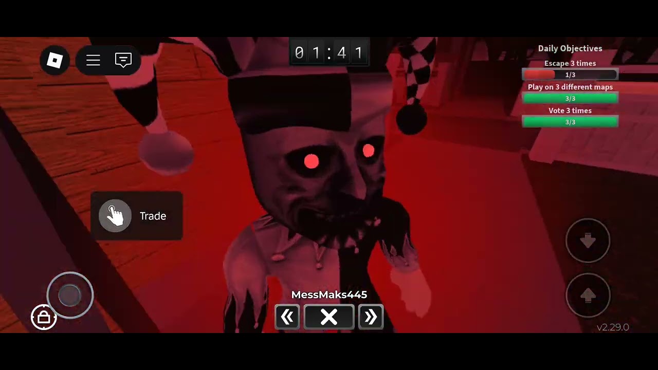 Playing survive the killer 