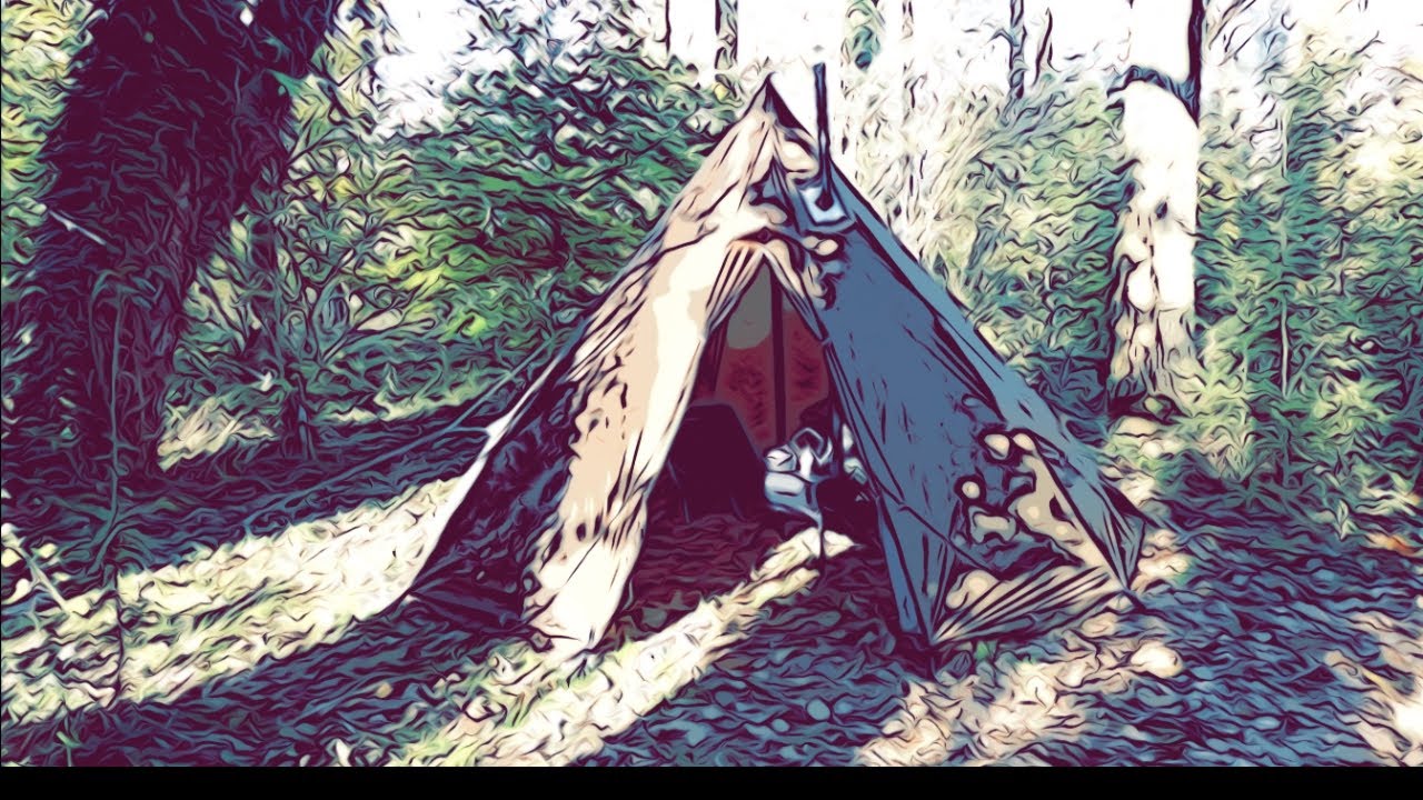 Camping with the  Rock Fortress Hot Tent and the Petromax Loki 2 Stove