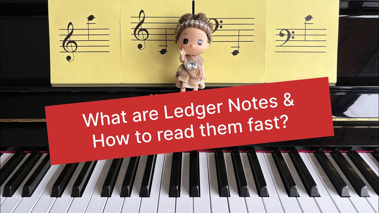 What are Ledger Notes and How to read them fast ? || Piano Tutorial 