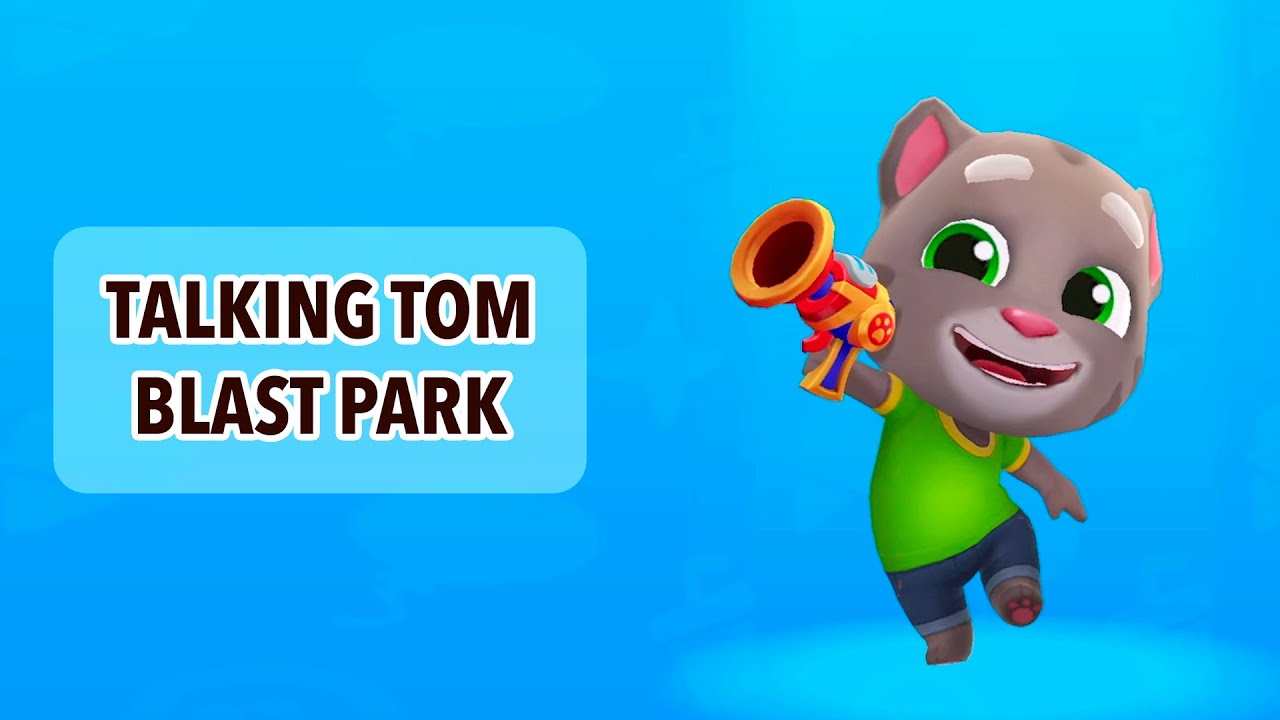 Talking Tom Blast Park Gameplay Video