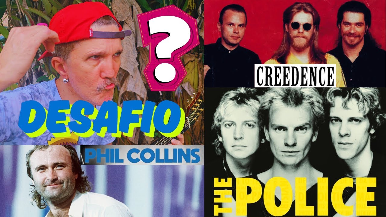 Creedence ,The Police e Phill Collins - Guitar Fingerstyle