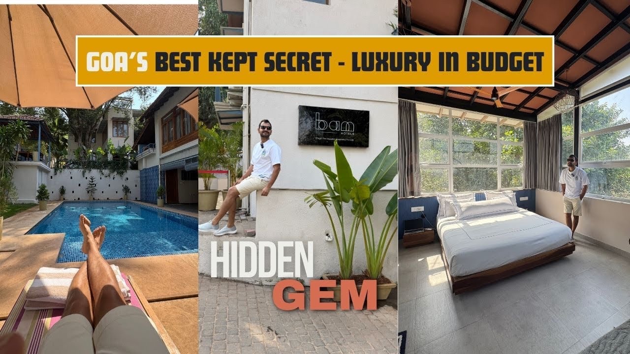 Luxury place to stay in GOA in low budget near Calangute beach| Hosteller Bam