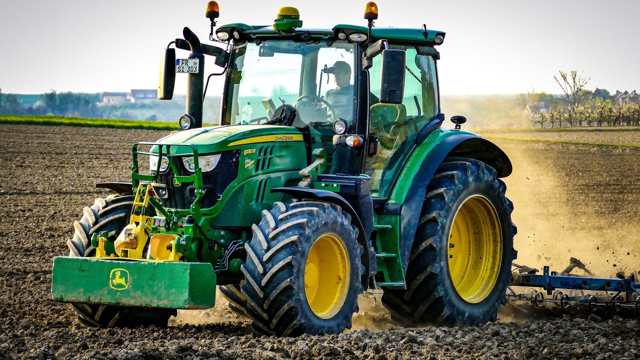 JOHN DEERE 6130R | Eggen 2020 Lemken Koralle