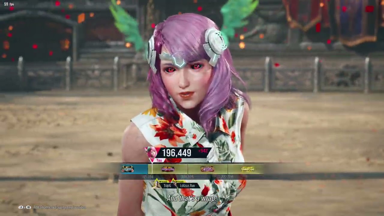 TEKKEN™8   ALISA VS NINA IN RANK MATCH