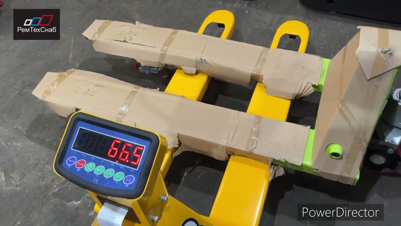 Тележка гидравлическая с весами и принтером!!! 2,5 т