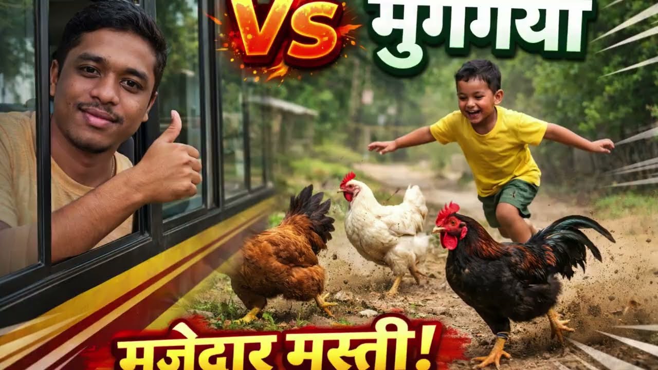 1️⃣ Murgi Aur Baccha — Anokhi Dosti ❤️