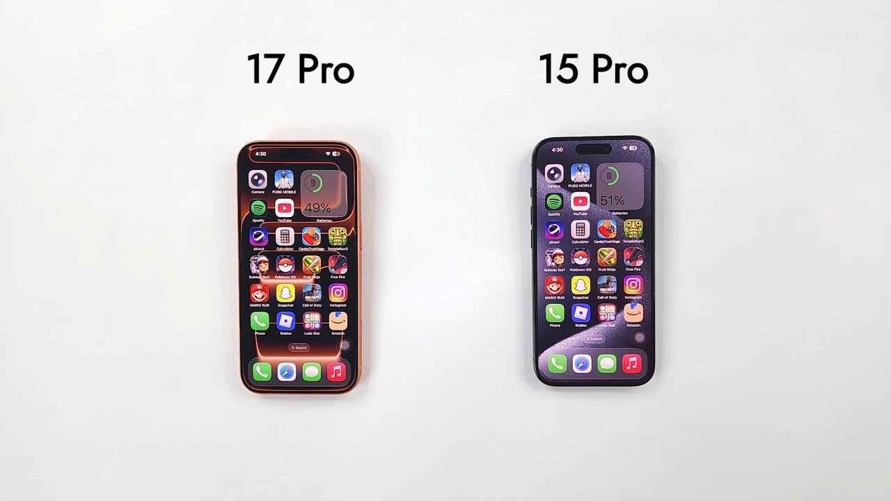 iPhone 17 Pro vs iPhone 15 Pro - Apple A19 Pro vs A17 Pro Speed Test 🥵