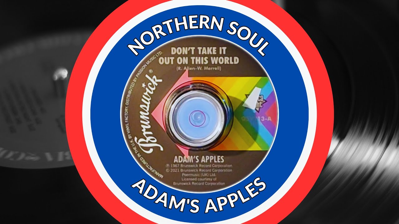 Top Drawer NORTHERN SOUL Music - Adam's Apples on 7" VINYL