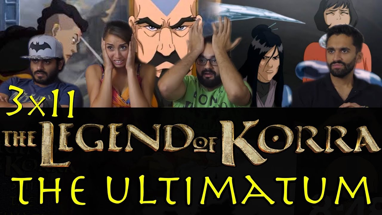 The Legend of Korra - 3x11 The Ultimatum - Group Reaction