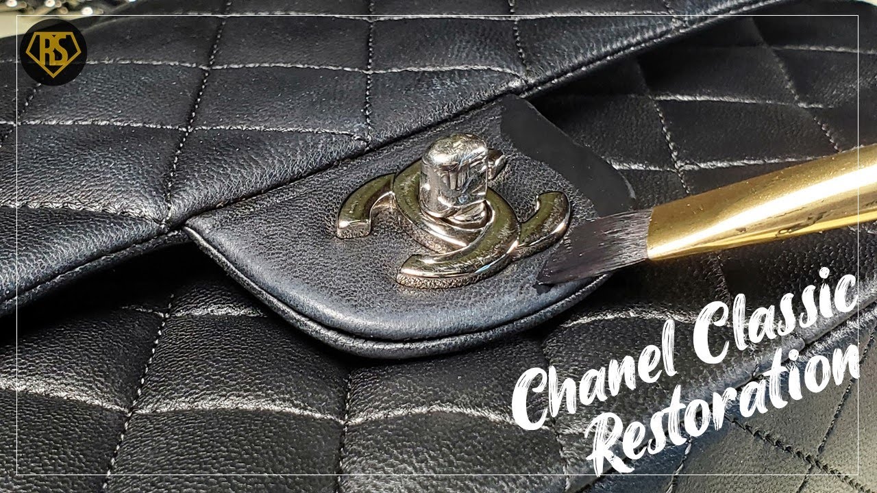 ASMRㅣChanel Classic Flap Bag Restorationㅣ샤넬 클래식 가방 복원