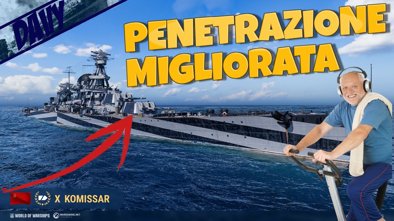 KOMISSAR,IL NEMICO NUMERO UNO PER TUTTI GLI INCROCIATORI⚓WORLD OF WARSHIPS GAMEPLAY ITA⚓