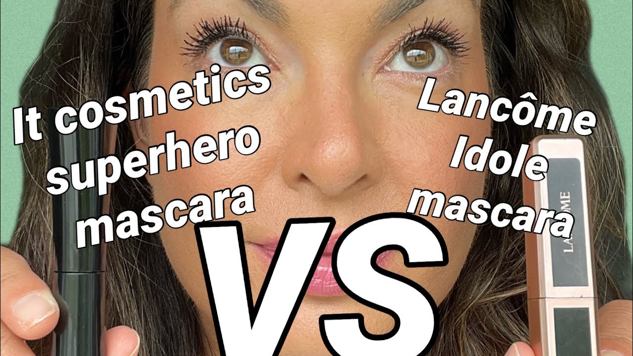 Lancome Lash Idole Mascara VS IT Cosmetics Superhero Mascara - #mascara #versus