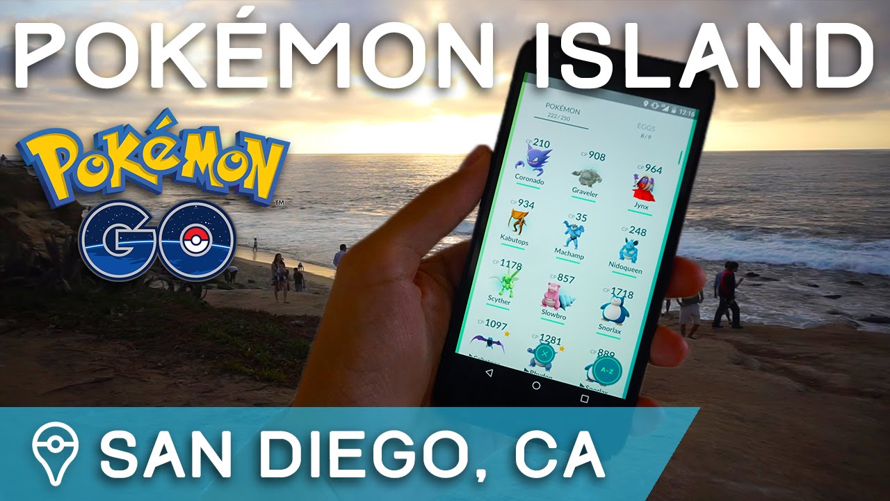 POKÉMON ISLAND - EXPLORING RARE SPAWN LOCATIONS IN SAN DIEGO