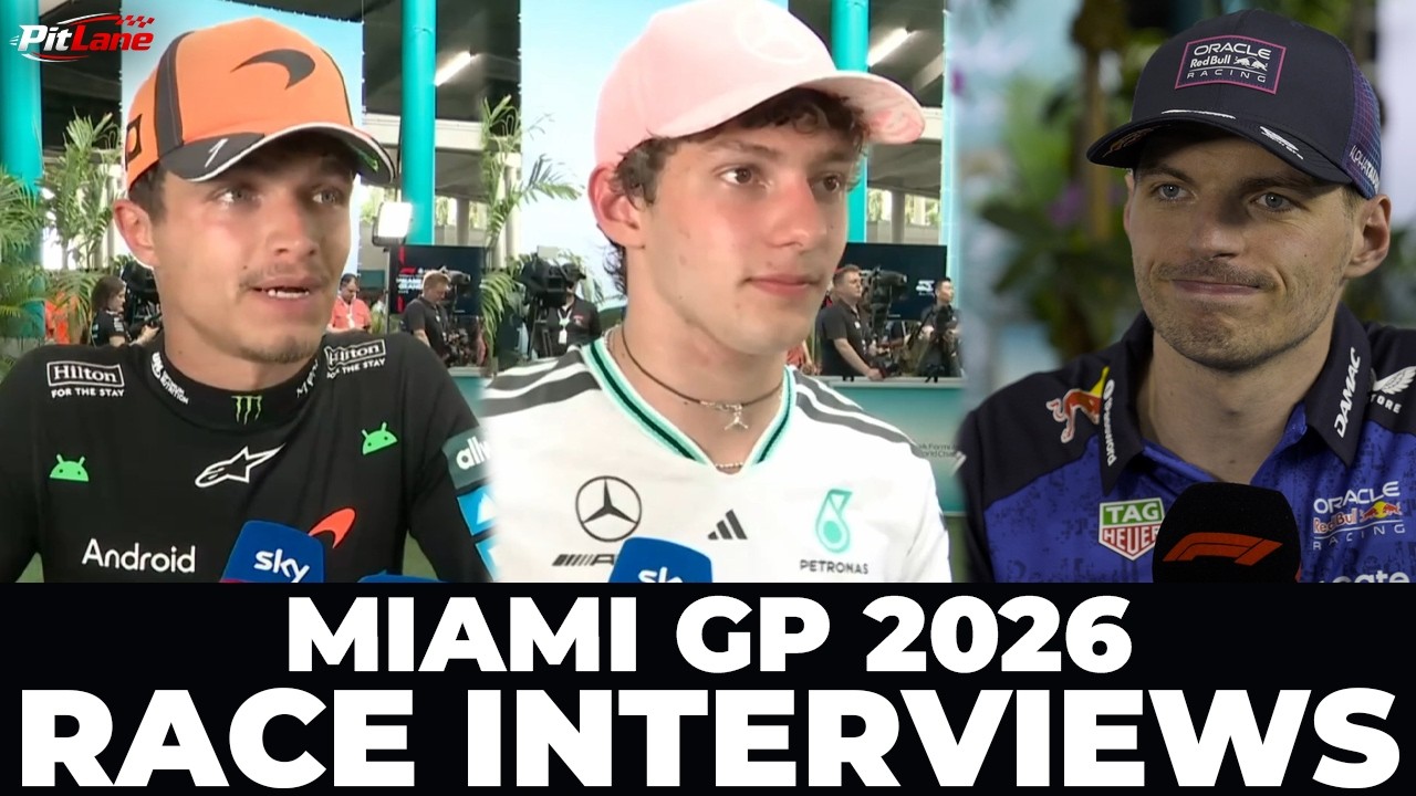 F1 Drivers Post Race Interviews | Miami Grand Prix 2026