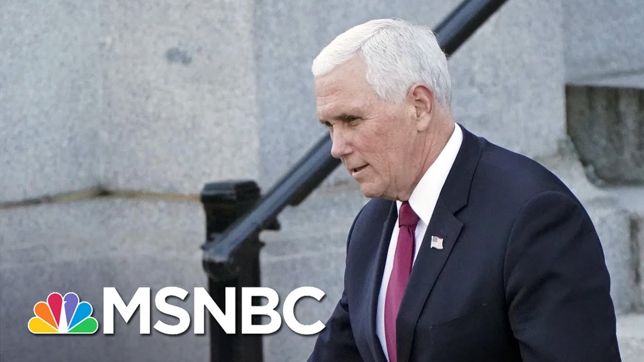 Trump Set Pence Up And Then Pointed Violent Mob At Him: Report | Rachel Maddow | MSNBC