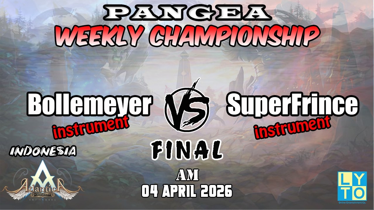 Final Bollemeyer vs SuperFrince Pangea AM Weekly 04 April 2026 | Atlantica Rebirth Indonesia