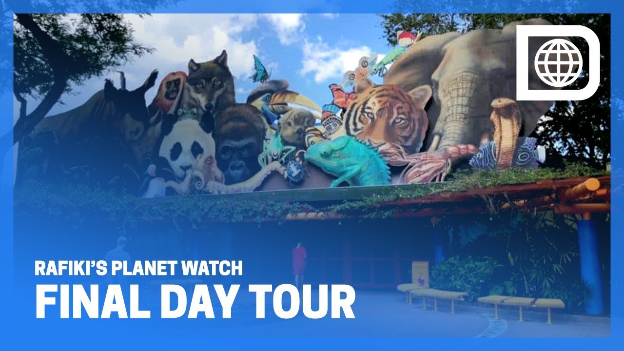 Rafiki's Planet Watch/Conservation Station Final Day Tour - Disney's Animal Kingdom Theme Park
