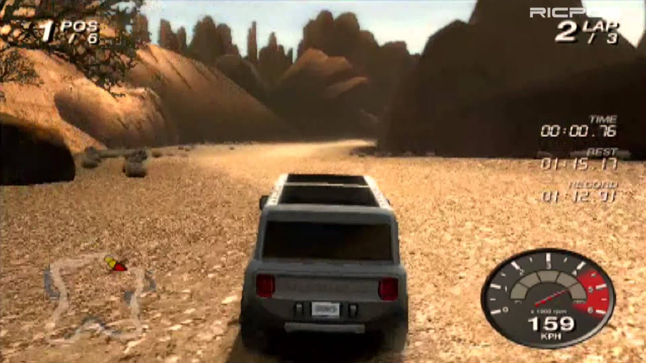 PS2 - Land Rover Ford Off-Road - Gameplay