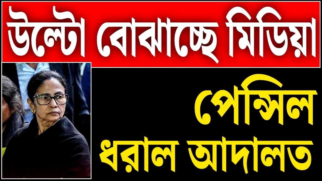 হাতে পেনসিল ধরিয়ে কলকাতা ফেরত পাঠালো আদালত ।