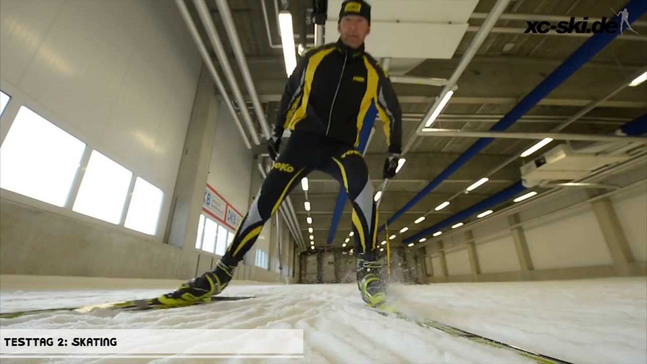 xc-ski.de Langlaufski-Test 2013 Skihalle Oberhof