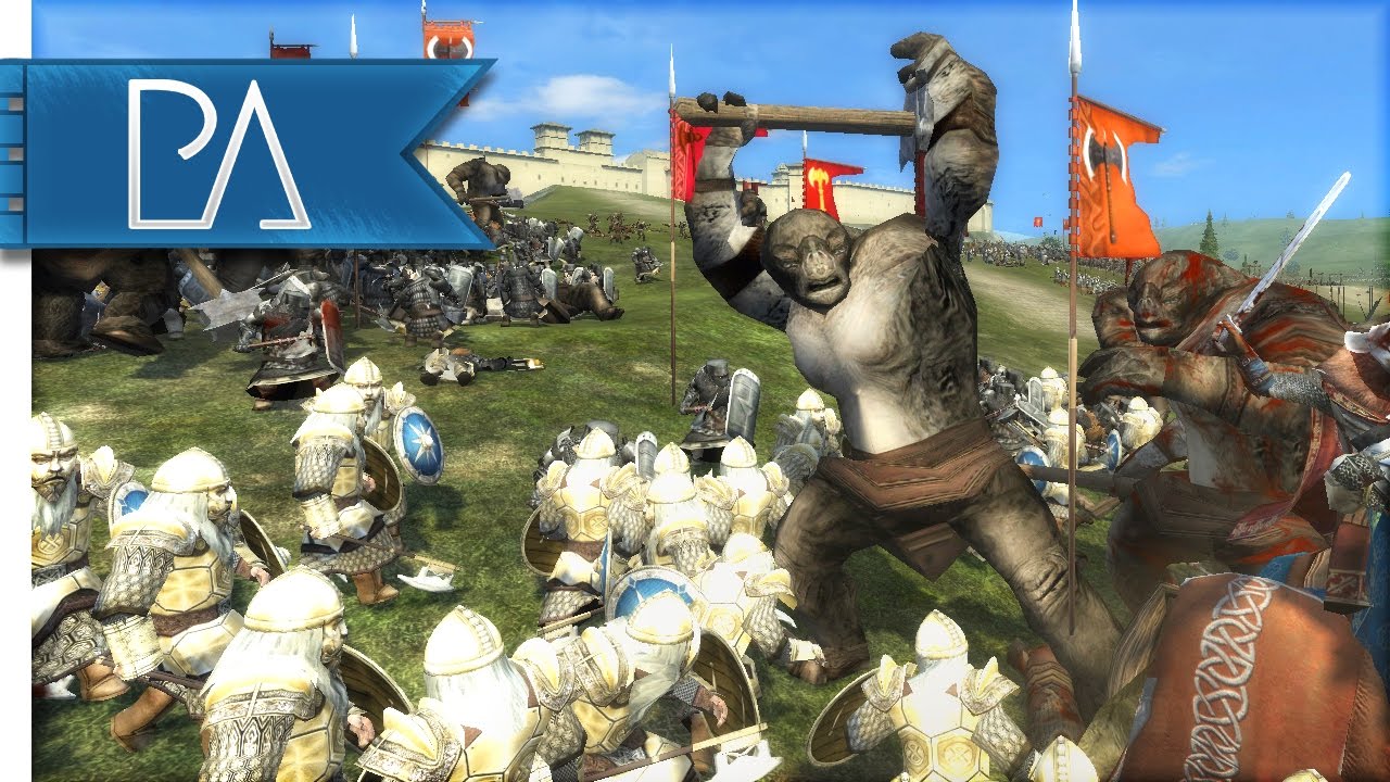 EPIC DEFENSE OF DALE - Third Age Total War Gameplay