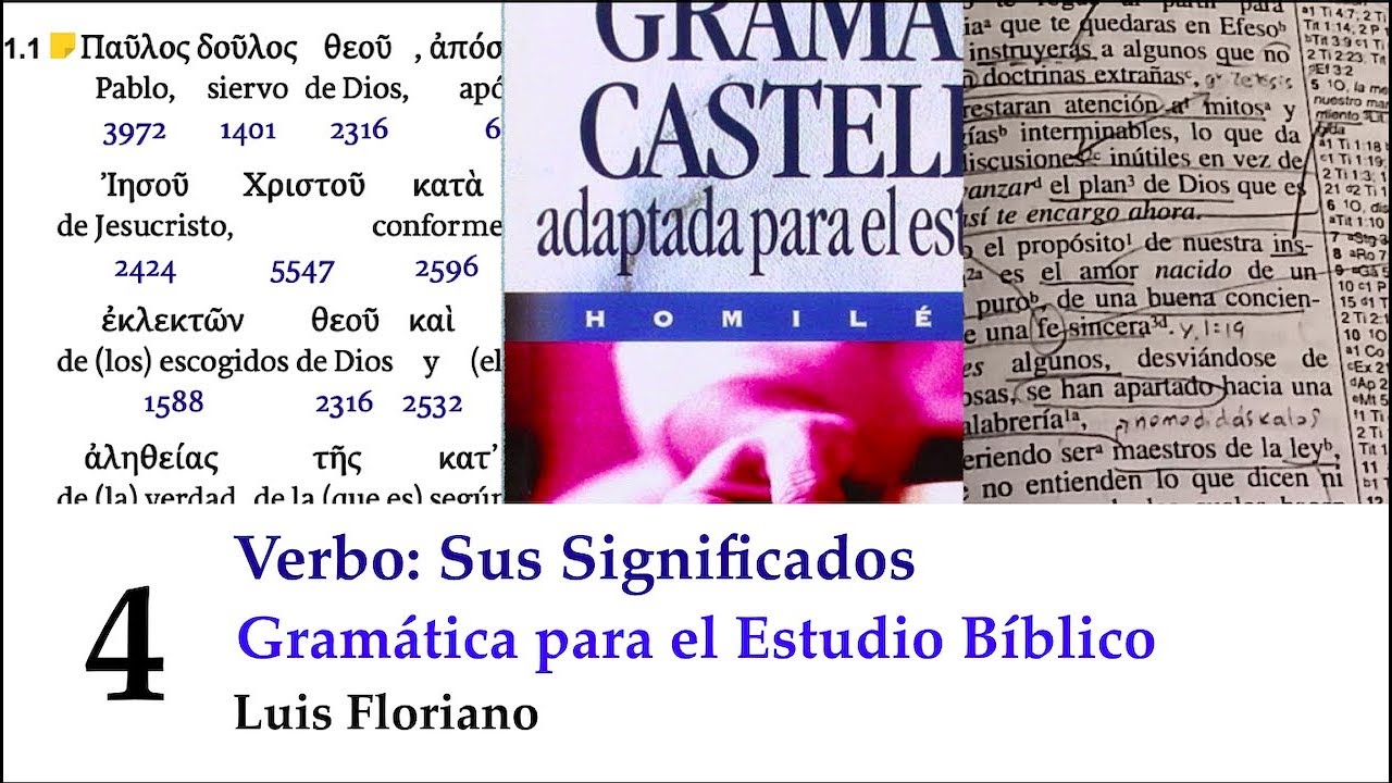 El verbo y sus significados