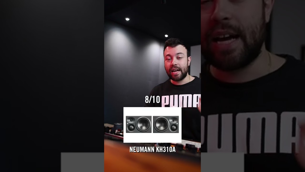 Inżynier masteringu ocenia monitory studyjne - Neumann, Amphion