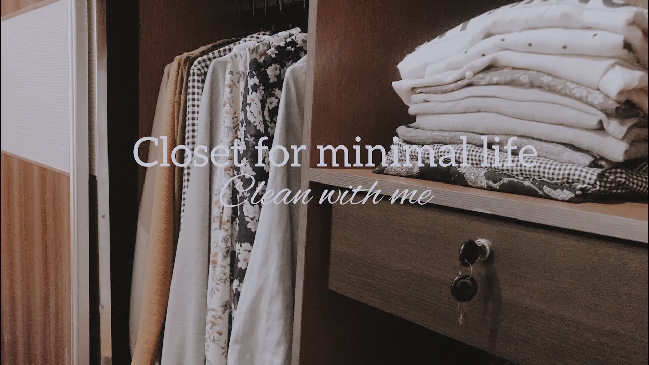 (Eng) Closet for minimal life | minimalist closet clear out / declutter | minimalism indonesia
