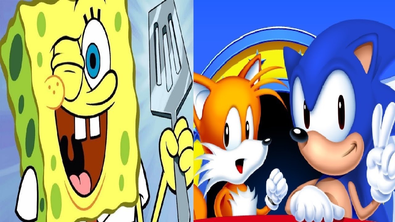 Sponge bob Patty Pursuit VS Sonic Triple Trouble Gameplay 2021