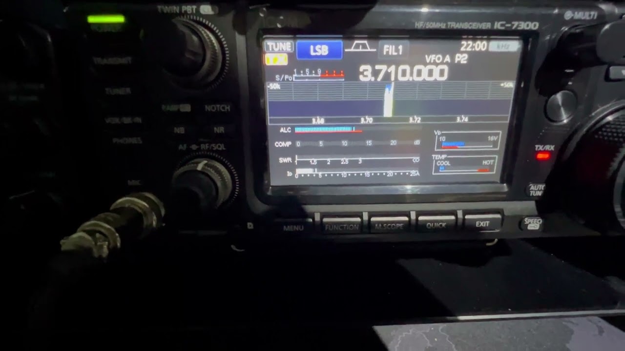 Yaseu FT991 V ICOM 7300 Internal Tuner Comparison Test