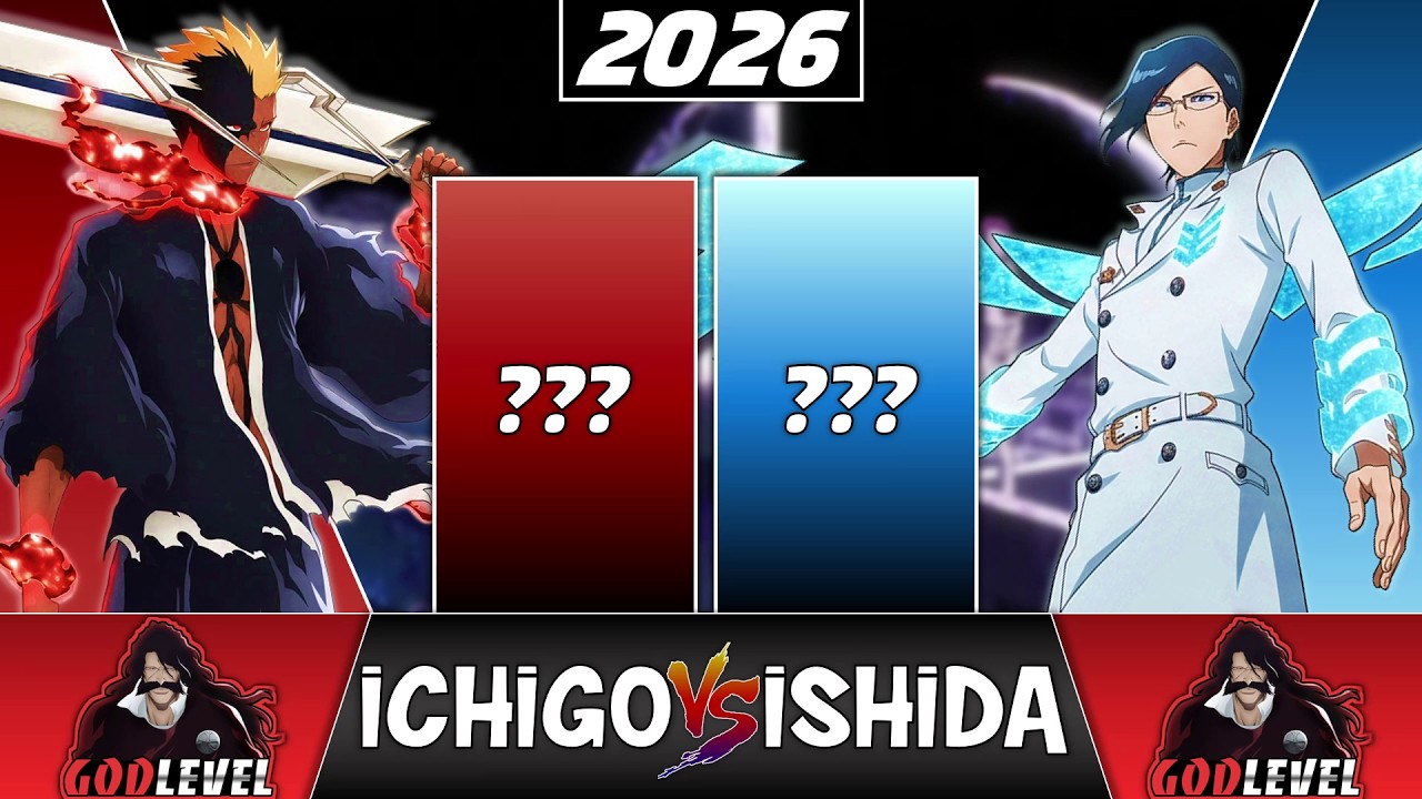Ichigo Kurosaki VS Uryu Ishida POWER LEVELS 2026 🔥 (OVER THE YEARS)