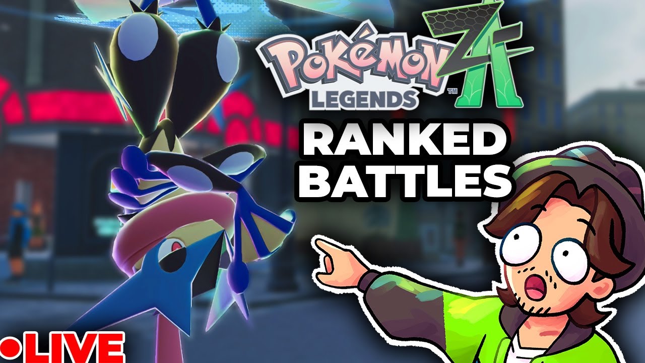 MEGA GRENINJA Ranked Battles! | Pokemon Legends: Z-A
