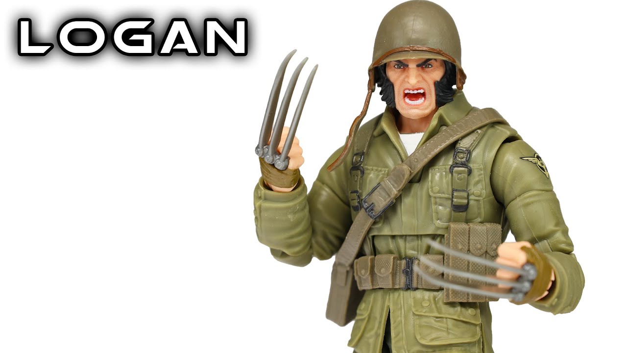 Marvel Legends WOLVERINE (WW2 Logan) X-Men Action Figure Review