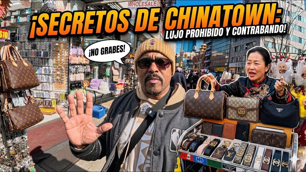 &ldquo;Entr&eacute; al mercado negro de Chinatown&hellip; Desorden , sucio y Peligroso  😱&rdquo;