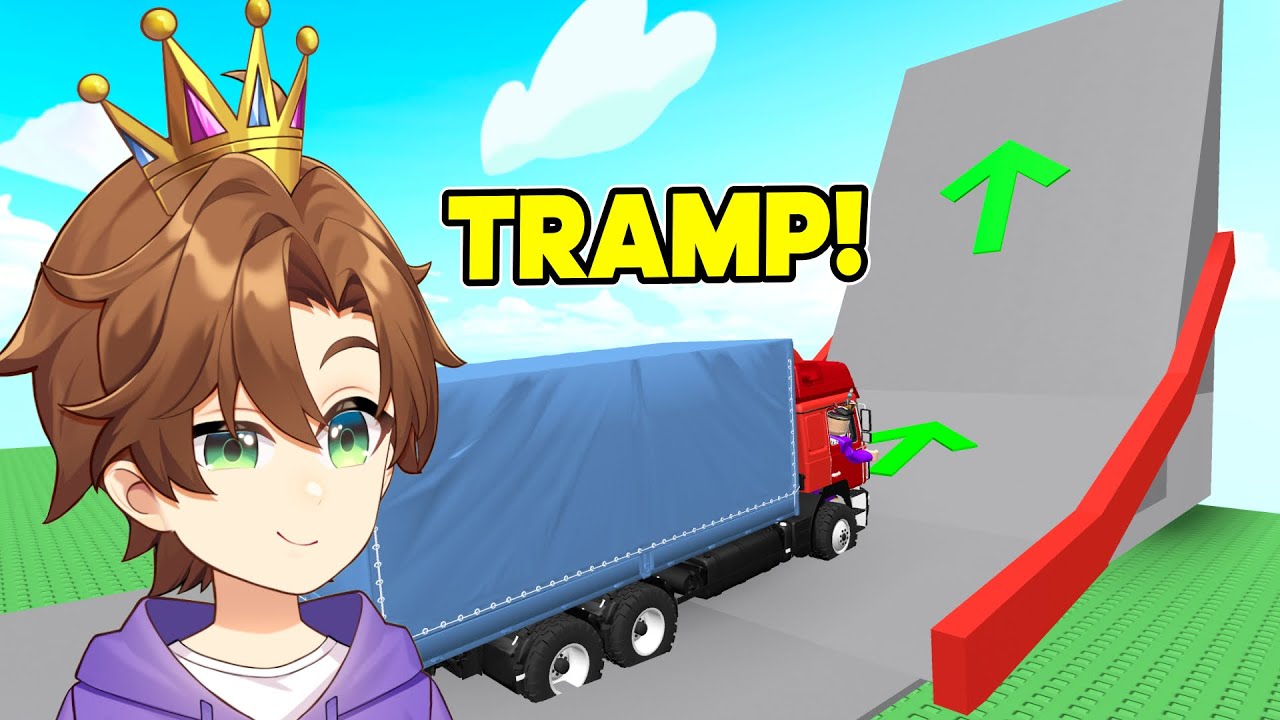 I JUMP off BIG RAMP at HIGH SPEED on Roblox