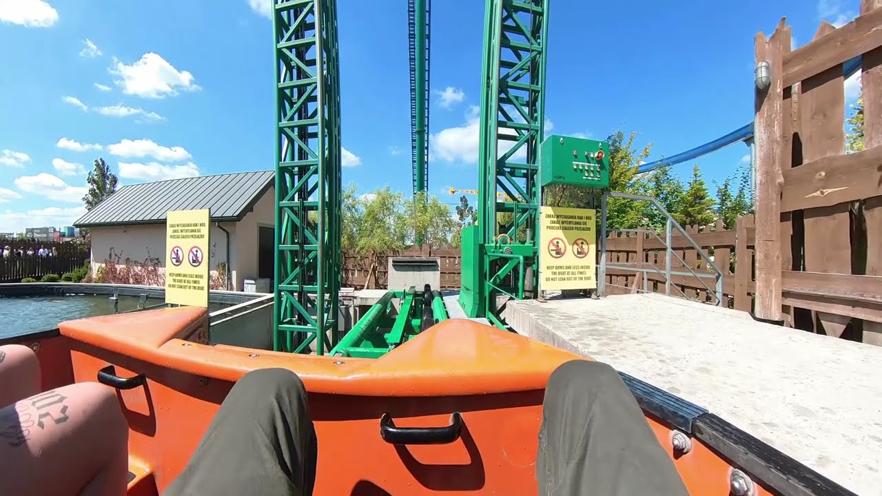Speed, Watercoaster 1st row, POV, Energylandia,PL
