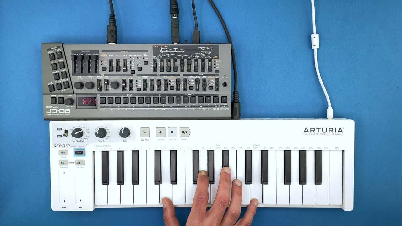 Roland JD-08 | Performance/Jam (No Talking)