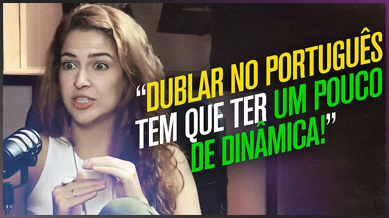 DUBLADORA das canções da ANNA DE FROZEN dá TRUQUES DE DUBLAGEM
