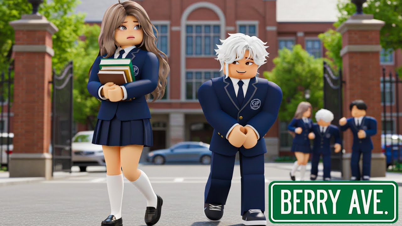 I Got STALKED By Highschool HEARTTHROBS!💖Berry Avenue Story💖