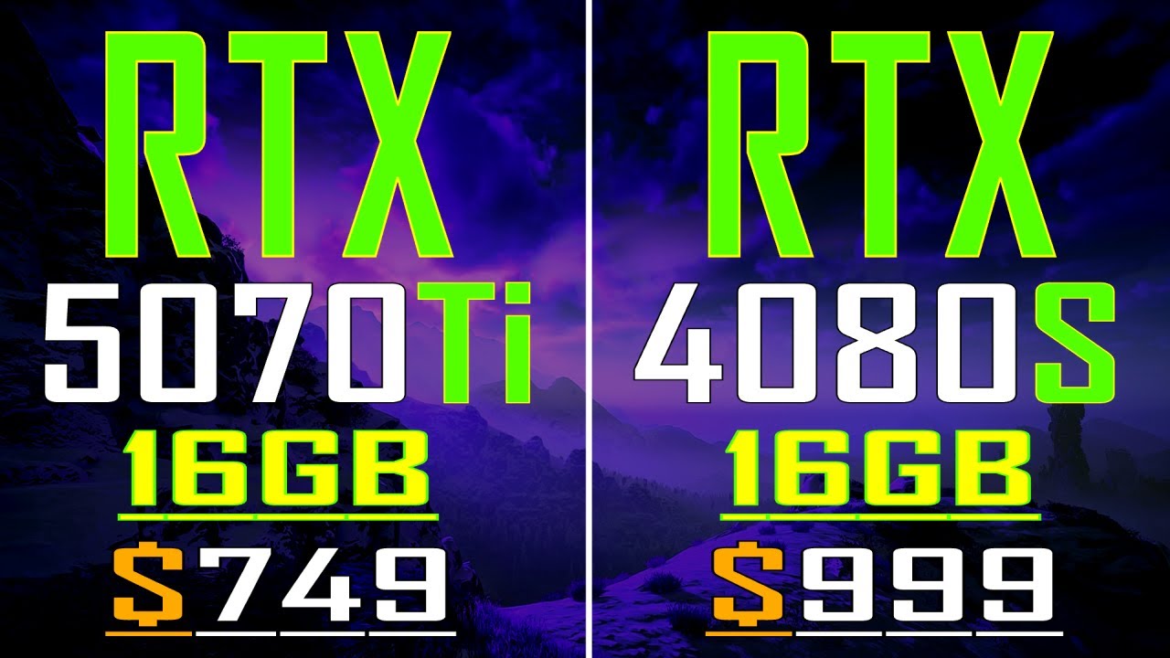 RTX 5070Ti vs RTX 4080 SUPER || PC GAMES BENCHMARK TEST ||