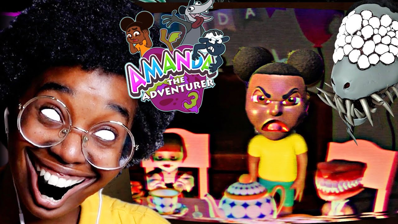 aMandA ThE AdVenTuRER 3 (ALL ENDINGS + SECRET TAPES + SECRET ROOM)