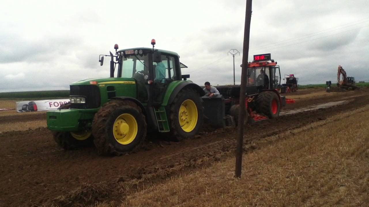 John Deere 6530 tractorpulling wijtschate 2013