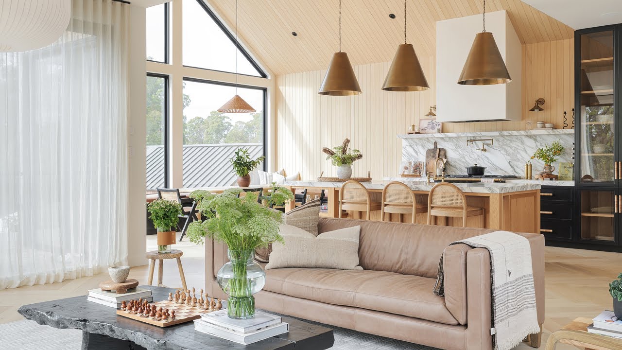 An epic timber clad home located on a vineyard in Tamar Valley, Tasmania