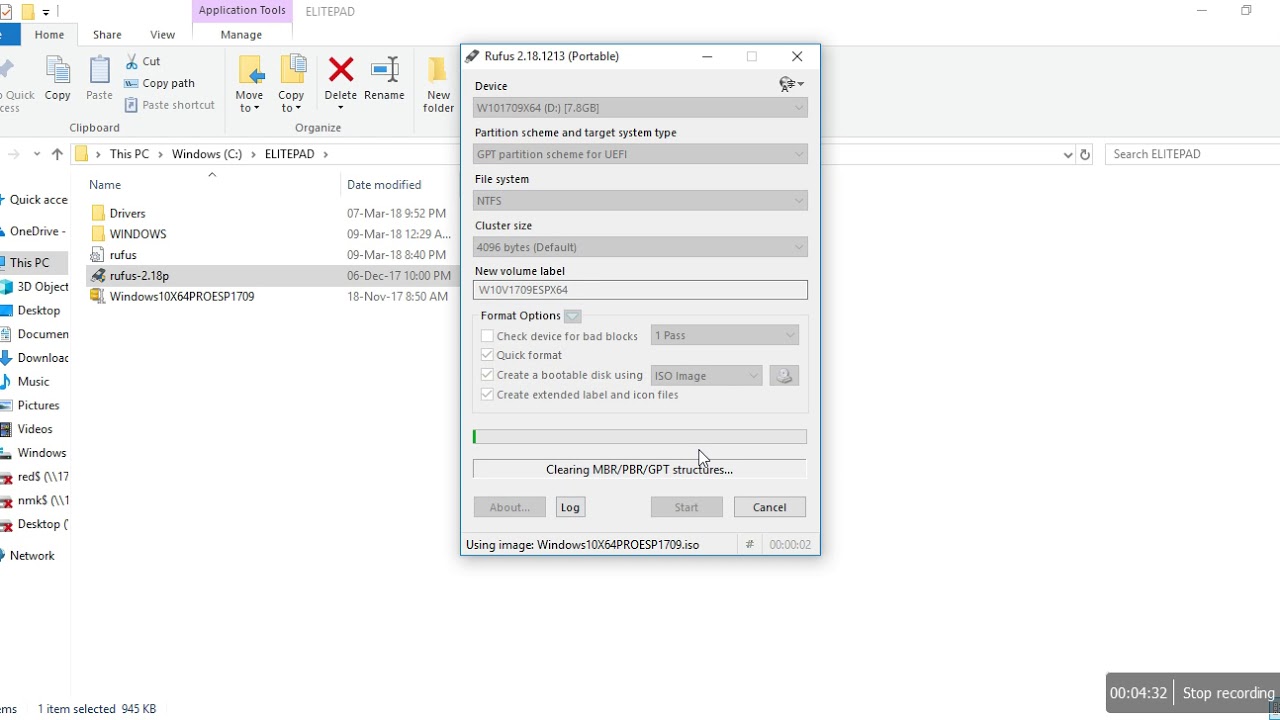 Restaurar HP Elitepad G2 Sin Docking Parte 2