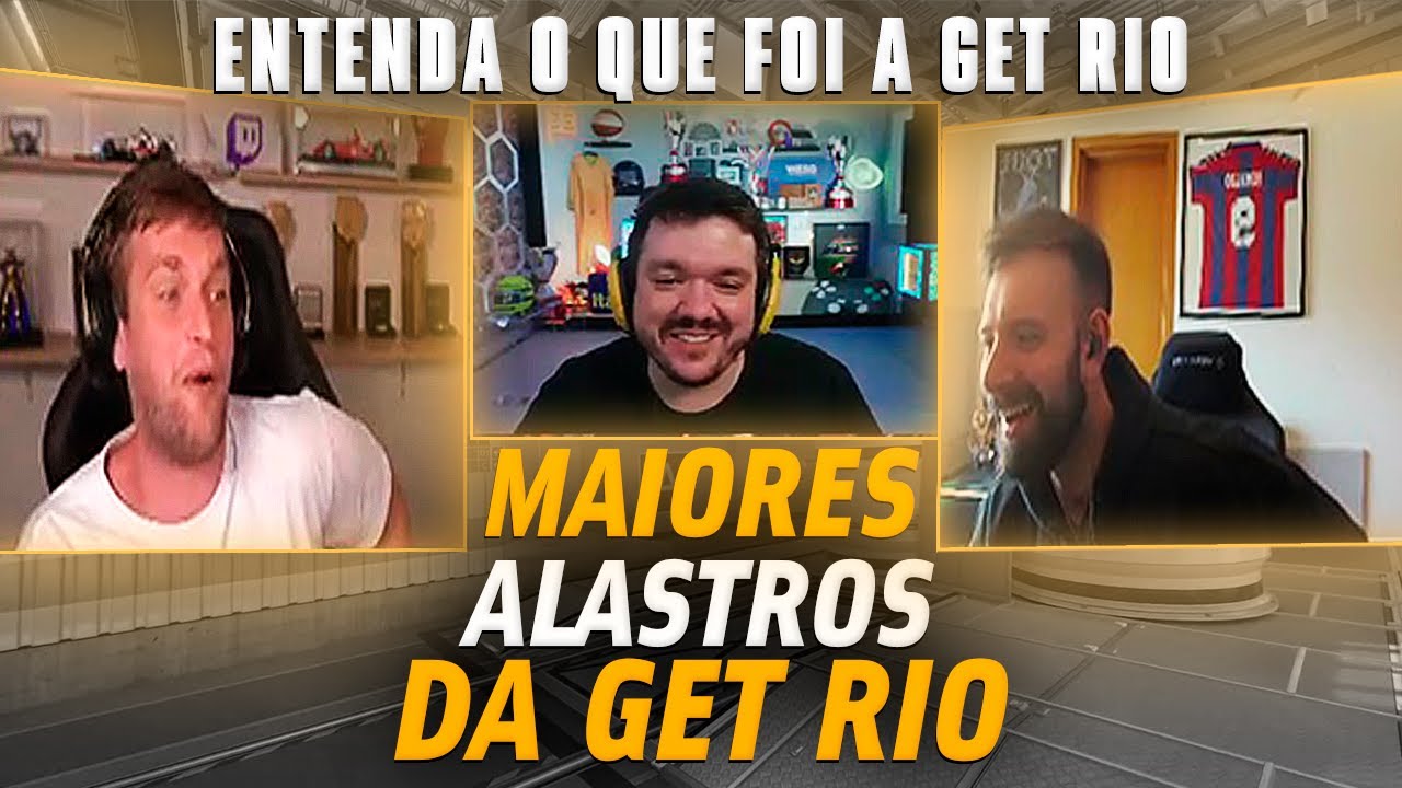 30 Clipes de alastros da GET RIO (o camp que desafiou o Major) TRIBO CS2| Gaules, Michel...